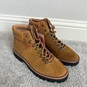 Madewell Enzo Hiking Boot (Toffee) - NWT - Size 10 - DISCONTINUED